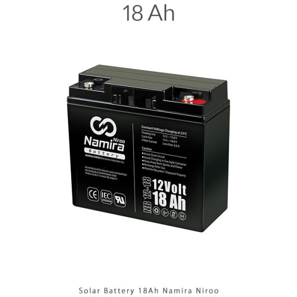 باتری 18 آمپر ساعت برند صبا باتری سری VRLA